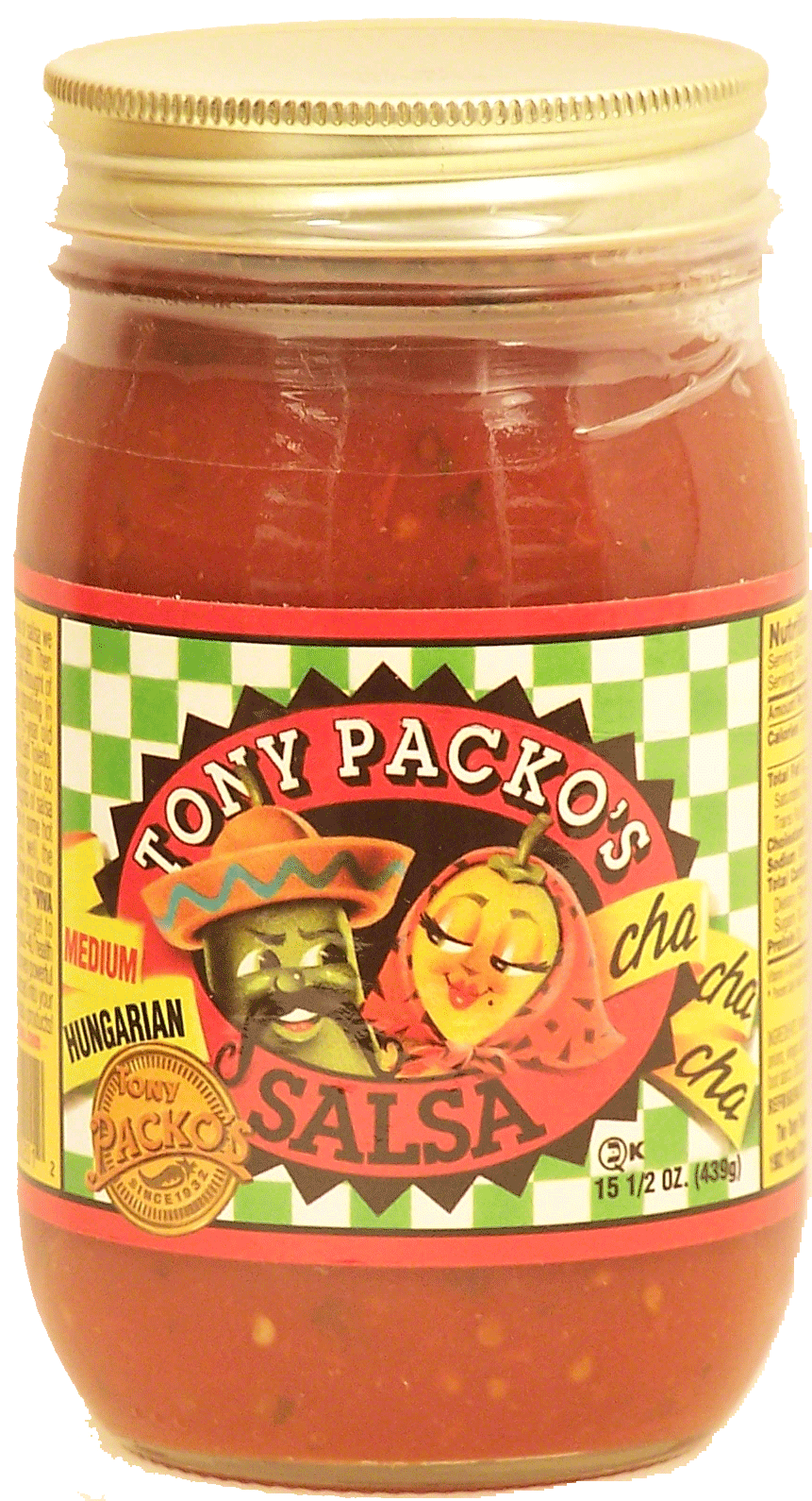 Tony Packo's  medium hungarian salsa Full-Size Picture